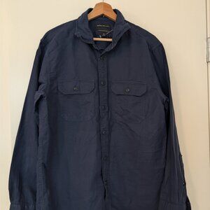 Banana Republic Heritage Explorer Shirt, Navy, Medium